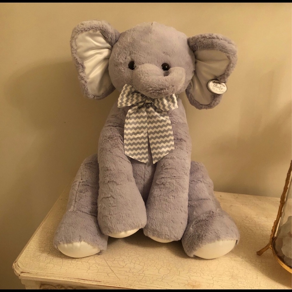 Bearington baby elephant stuffed animal